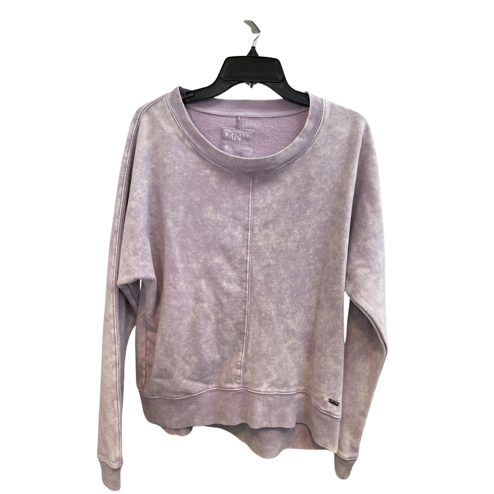 MNY Performance Lavender Sweatshirt Medium - Women's Pullover Top
